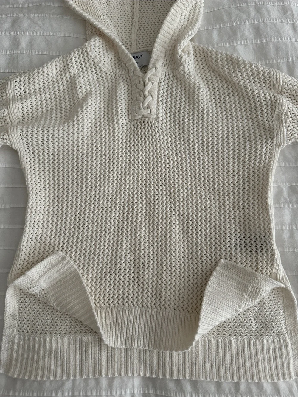 Old Navy cream knit
